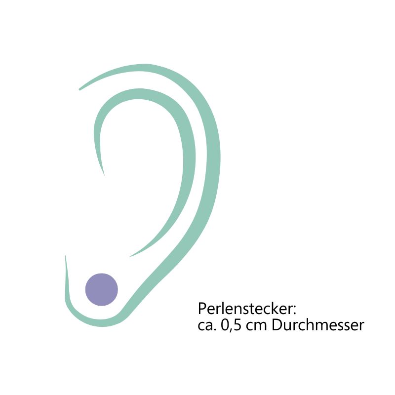 Perlen Ohrring Darstellung Perlen Ohrring Darstellung