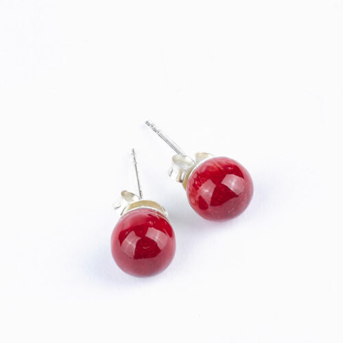 UMIWI_Mangoholzstecker_Schmuck_Accessoires_Handarbeit_fairer_handel_Thailand_mexiko_Indien_Hilfsprojekte_soziale_Organisationen_Handmade_Einzigartig_Individuell_nachhaltig_sustainable_natürliche_materialien_recycelte_Materialien_Mangoholz_silber_recyceltes_Silber_Skill_Center_Chiang_Mai_Ohrstecker_Ohrringe_Perlen