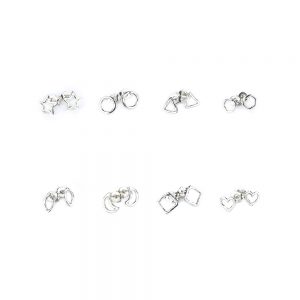 Ohrstecker Silber 'Platatino' von UMIWI