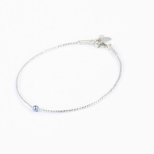 Karen Silberarmband Metallic nthrazit