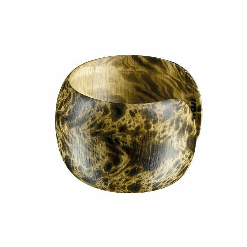 Mangoholz Armreif 'Chaang' Tiger Lili Matt