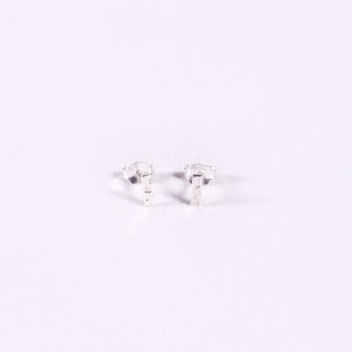 UMIWI Silberohrstecker kleine Stäbe gehämmert OLAS Y LÍNEAS