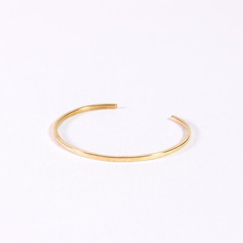 UMIWI Messing Armspange glatt