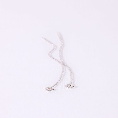 UMIWI Silberohrhänger mit Herzen