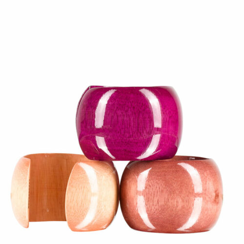 Mangoholz Armreif 'Chaang'