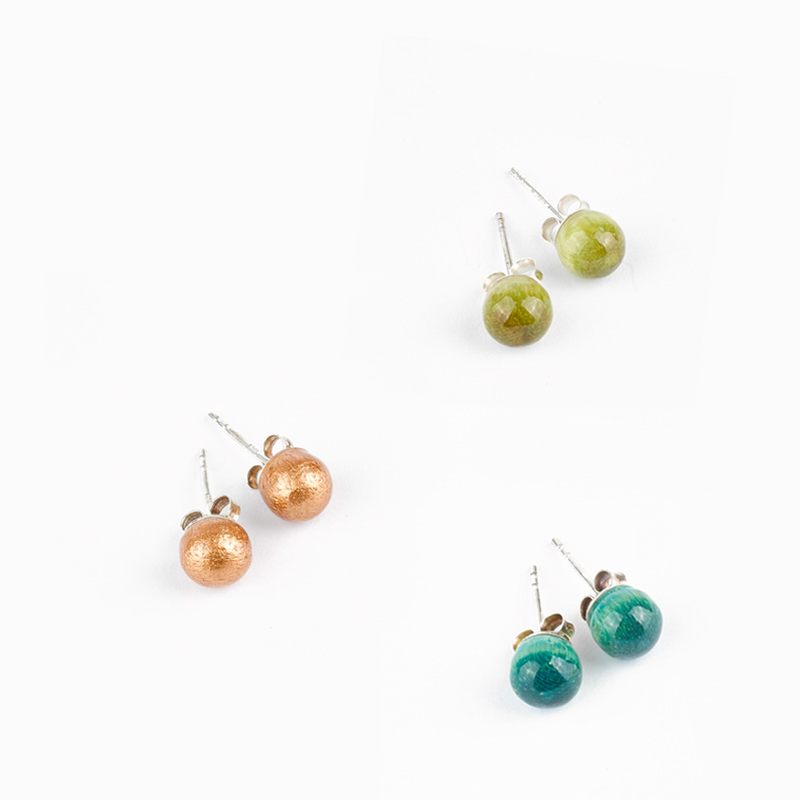 Perlen Ohrringe Mangoholz Kategorie