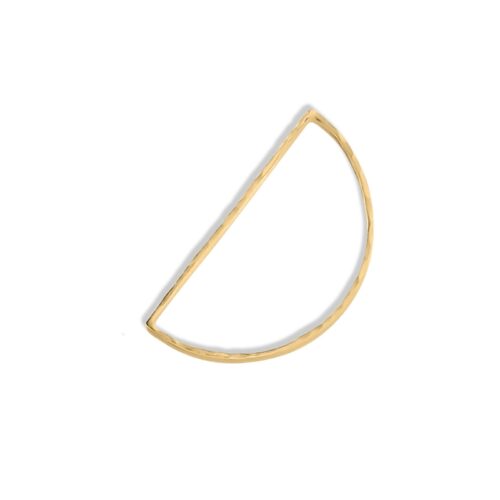 Messing Kettenanhänger 'Latotino‘ großer Halbkreis